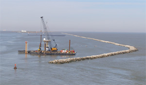 Pile Dike Repairs